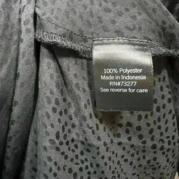 SIMPLY VERA VERA WANG Ladies Black Belted Dress size XXL - Picture 3 of 4